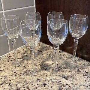 Crystal Aperitif Glasses - Set of 6